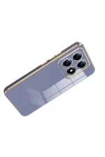 Uray store Xiaomi Mi 14T Pro Volet Silikon - Mavi - Görsel 3
