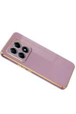 Uray store Xiaomi Mi 14T Pro Volet Silikon - Mor - Görsel 2