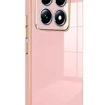 Uray store Xiaomi Mi 14T Pro Volet Silikon - Pembe
