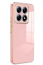 Uray store Xiaomi Mi 14T Pro Volet Silikon - Pembe