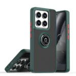 Uray store Xiaomi Mi 15 Kılıf Montreal Yüzüklü Silikon Kapak - Yeşil