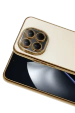 Uray store Xiaomi Mi 15 Razer Lensli Silikon - Gold - Görsel 2