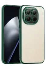 Uray store Xiaomi Mi 15 Razer Lensli Silikon - Yeşil
