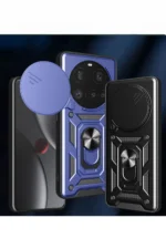 Uray store Xiaomi Mi 15 Ultra Kılıf Pars Lens Yüzüklü Silikon - Yeşil - Görsel 3