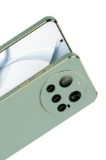 Uray store Xiaomi Mi 15 Ultra Kılıf Volet Silikon - Açık Yeşil - Görsel 2