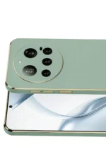 Uray store Xiaomi Mi 15 Ultra Kılıf Volet Silikon - Açık Yeşil - Görsel 3