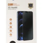Uray store Xiaomi Mi 15T 3D Antistatik Hayalet Cam Ekran Koruyucu - Siyah