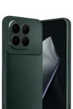 Uray store Xiaomi Mi 15T Auto Focus Karbon Kapak - Koyu Yeşil - Görsel 2