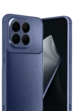 Uray store Xiaomi Mi 15T Auto Focus Karbon Kapak - Lacivert - Görsel 2