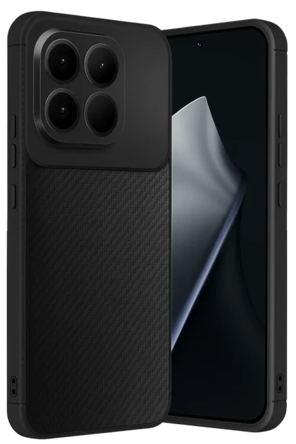 Uray store Xiaomi Mi 15T Auto Focus Karbon Kapak - Siyah