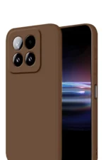 Uray store Xiaomi Mi 15T First Silikon - Kahverengi - Görsel 2