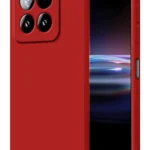 Uray store Xiaomi Mi 15T First Silikon - Kırmızı
