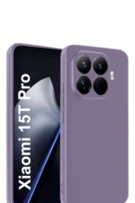 Uray store Xiaomi Mi 15T Pro First Silikon - Lila - Görsel 2