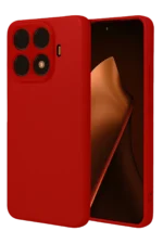Uray store Xiaomi Mi 15T Pro Nano içi Kadife Silikon - Kırmızı