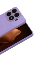 Uray store Xiaomi Mi 15T Pro Nano içi Kadife Silikon - Lila - Görsel 2