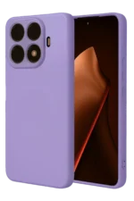 Uray store Xiaomi Mi 15T Pro Nano içi Kadife Silikon - Lila
