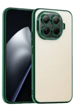 Uray store Xiaomi Mi 15T Pro Razer Lensli Silikon - Yeşil