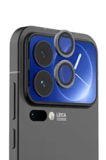 Uray store Xiaomi Mi 17 Pro Raze Metal Kamera Lens - Siyah - Görsel 2
