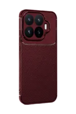 Uray store Xiaomi Mi 17T Auto Focus Karbon Kapak - Bordo - Görsel 2