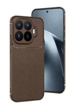Uray store Xiaomi Mi 17T Auto Focus Karbon Kapak - Kahverengi