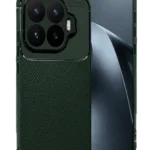 Uray store Xiaomi Mi 17T Auto Focus Karbon Kapak - Koyu Yeşil