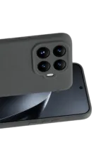 Uray store Xiaomi Mi 17T Nano içi Kadife Silikon - Gri - Görsel 2