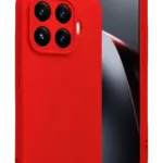 Uray store Xiaomi Mi 17T Nano içi Kadife Silikon - Kırmızı
