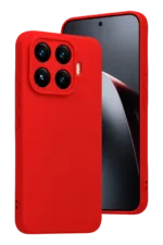 Uray store Xiaomi Mi 17T Nano içi Kadife Silikon - Kırmızı