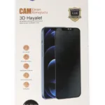 Uray store Xiaomi Mi 17T Pro 3D Antistatik Hayalet Cam Ekran Koruyucu - Siyah