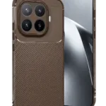 Uray store Xiaomi Mi 17T Pro Auto Focus Karbon Kapak - Kahverengi
