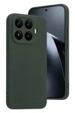 Uray store Xiaomi Mi 17T Pro Nano içi Kadife Silikon - Koyu Yeşil