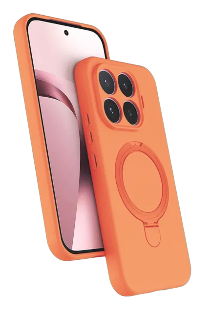 Uray store Xiaomi Mi 17T Pro Regal Magsafe Standlı Kapak - Turuncu