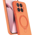 Uray store Xiaomi Mi 17T Regal Magsafe Standlı Kapak - Turuncu