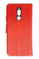 Uray store Xiaomi Mi 8 Trend S Plus Kapaklı Kılıf - Kırmızı