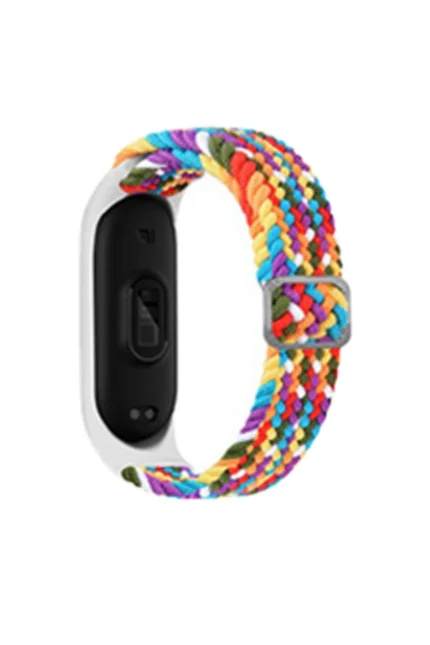 Uray store Xiaomi Mi Band 6 Star Kordon - Gökkuşağı 1