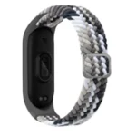 Uray store Xiaomi Mi Band 6 Star Kordon - Gri-Siyah