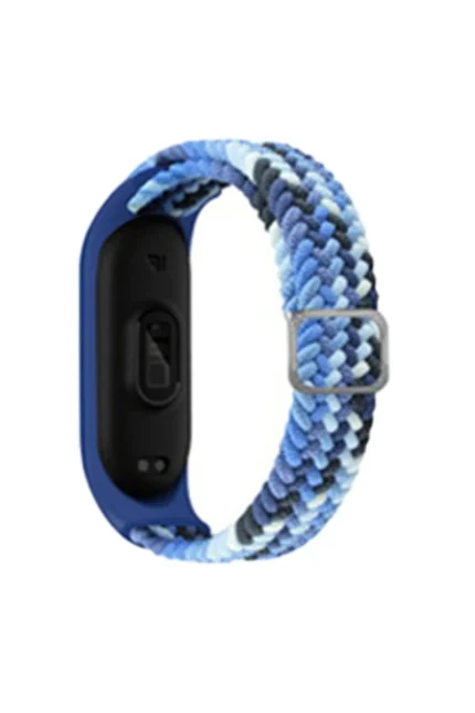 Uray store Xiaomi Mi Band 6 Star Kordon - Lacivert-Mavi