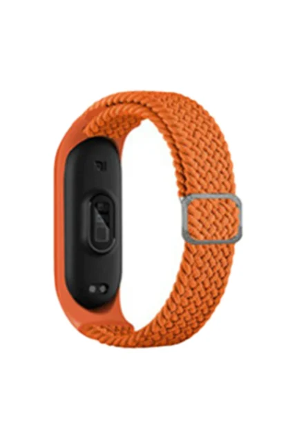 Uray store Xiaomi Mi Band 6 Star Kordon - Turuncu