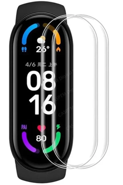 Uray store Xiaomi Mi Band 7 Polymer Nano Ekran Koruyucu - Şeffaf