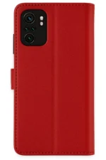 Uray store Xiaomi Mi Note 10 Trend S Plus Kapaklı Kılıf - Kırmızı