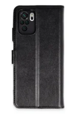Uray store Xiaomi Mi Note 10 Trend S Plus Kapaklı Kılıf - Siyah