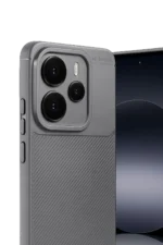 Uray store Xiaomi Note 14 5G Auto Focus Karbon Kapak - Gri - Görsel 3