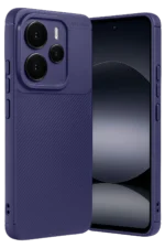 Uray store Xiaomi Note 14 5G Auto Focus Karbon Kapak - Lacivert
