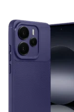 Uray store Xiaomi Note 14 5G Auto Focus Karbon Kapak - Lacivert - Görsel 3