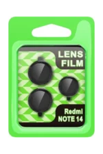 Uray store Xiaomi Note 14 5G Raze Metal Kamera Lens - Siyah