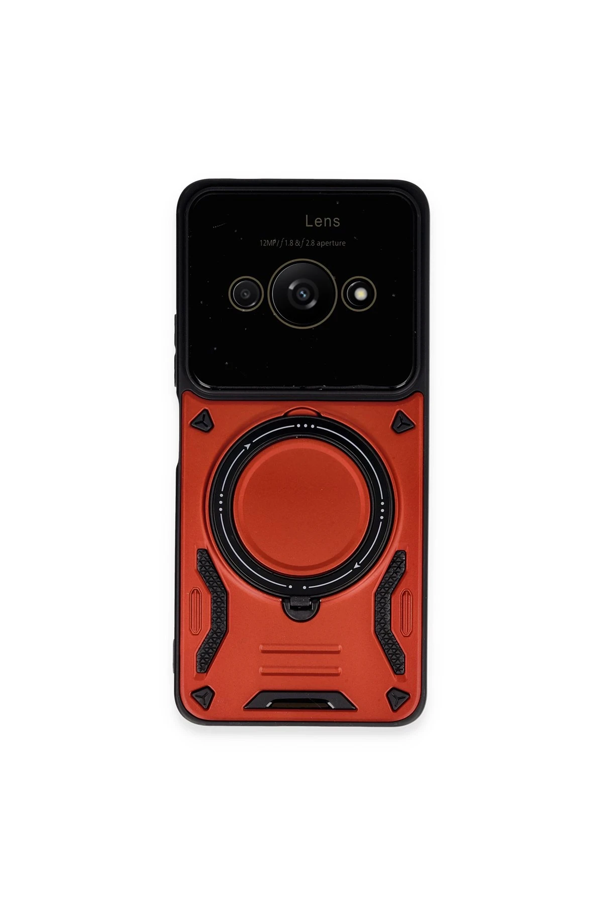 newface-xiaomi-poco-c61-kilif-joy-lens-standli-kapak-kirmizi-default Uray store Xiaomi Poco C61 Kılıf Joy Lens Standlı Kapak - Kırmızı - Görsel 1