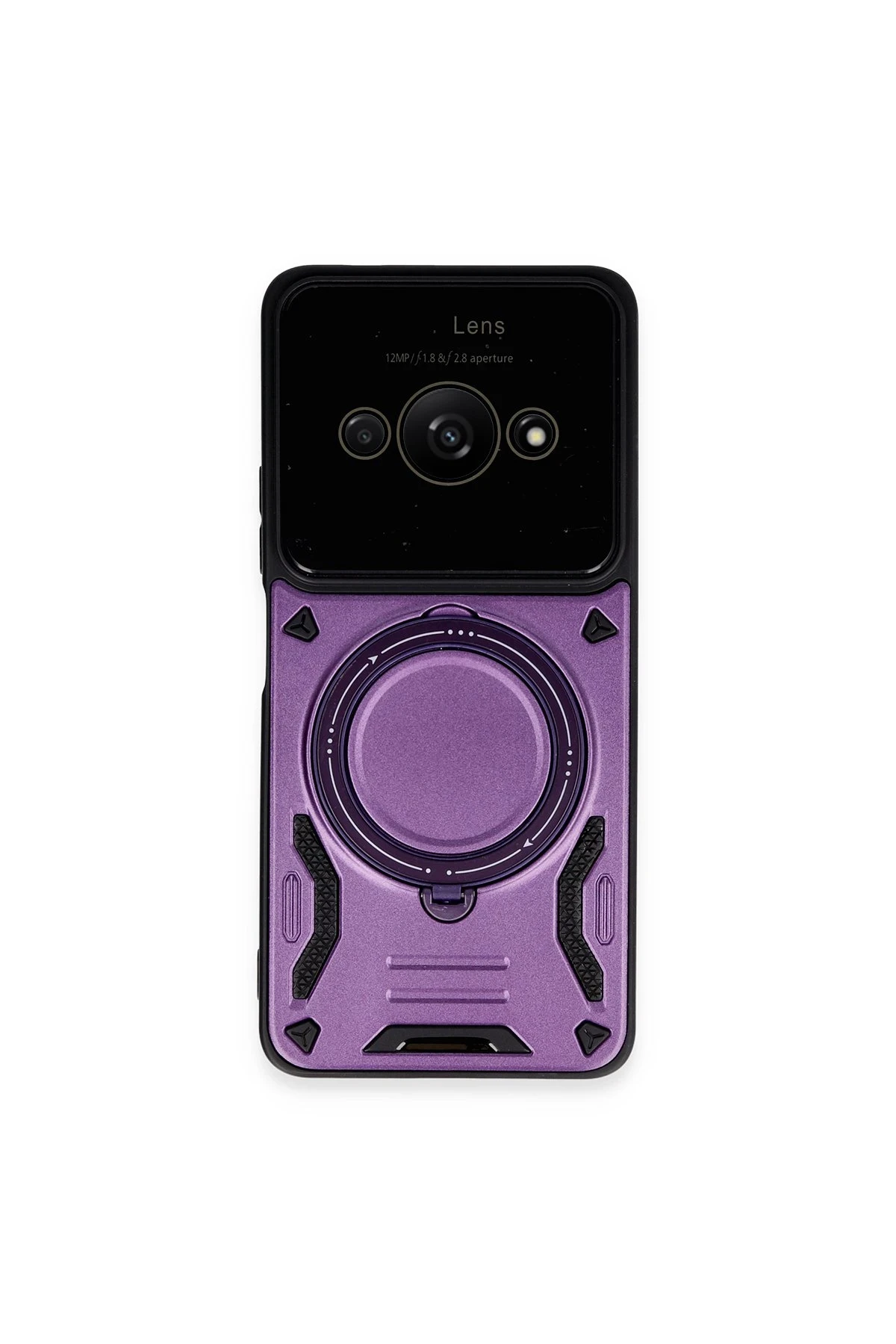 newface-xiaomi-poco-c61-kilif-joy-lens-standli-kapak-mor-default Uray store Xiaomi Poco C61 Kılıf Joy Lens Standlı Kapak - Mor - Görsel 1