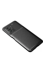 Uray store Xiaomi Poco F3 Kılıf Auto Focus Karbon Kapak - Siyah - Görsel 2