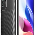 Uray store Xiaomi Poco F3 Kılıf Auto Focus Karbon Kapak - Siyah
