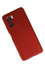 Uray store Xiaomi Poco F3 Kılıf First Silikon - Kırmızı - Görsel 2